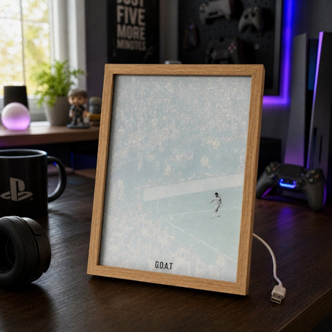 Messi's Last Dance - GOAT LED Frame