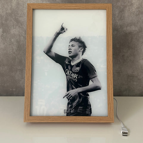 Neymar at Barca - GOAT LED Frame