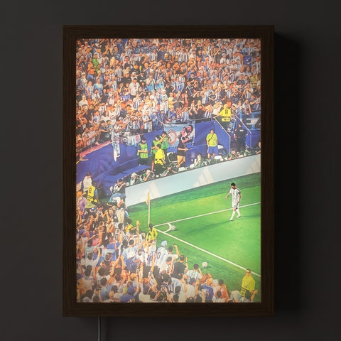Messi's Last Dance - GOAT LED Frame