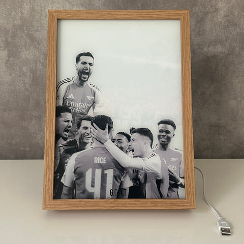 Arsenal vs Madrid - GOAT LED Frame
