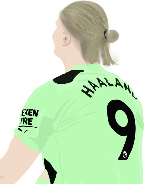 Haaland's Debut - Back Print (Kids)
