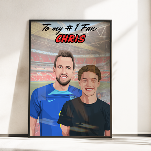 Harry Kane Fan Portrait