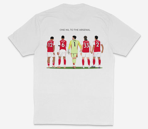 One nil to the Arsenal (Back Print)