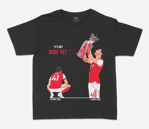 It's Not Done Yet - Front Print (Kids)