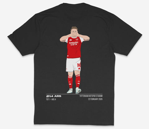 Gyökeres vs Spurs (Back Print)