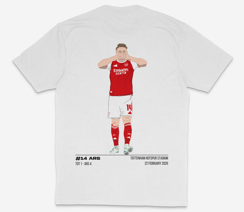 Gyökeres vs Spurs (Back Print)