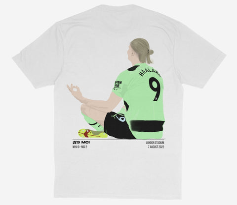 Haaland's Debut - Back Print