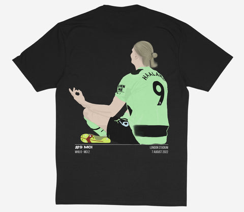 Haaland's Debut - Back Print