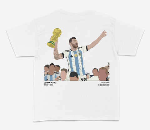 Leo's World Cup - Back Print (Kids)